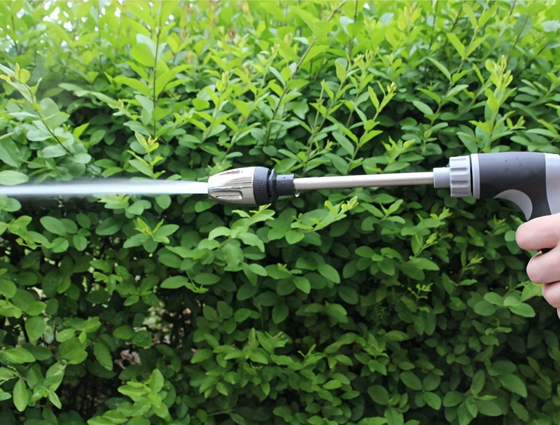 1pc High Pressure Car Washing Water Gun RV Cleaning Tool Plastic Gun Body Long Rod Nozzle Garden Hose Nozzle Garden Flower Shower Multi-Function Watering Tool Powerful Car Brush Artifact Cleaning Tool - Reference expert