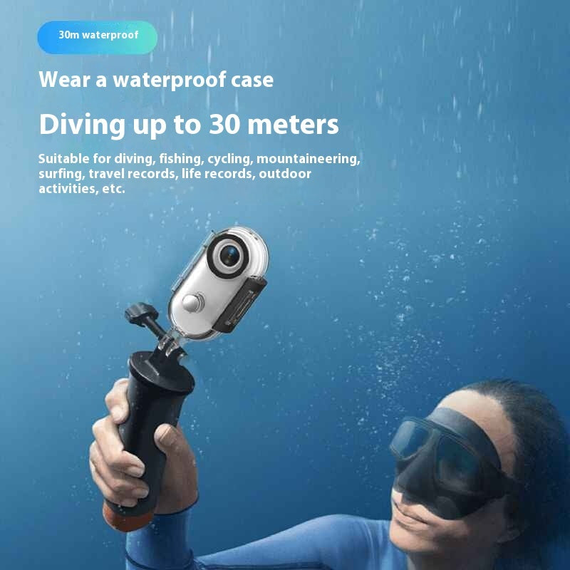 Caméra action vélo 4K professionnelle pour enregistrement vidéo