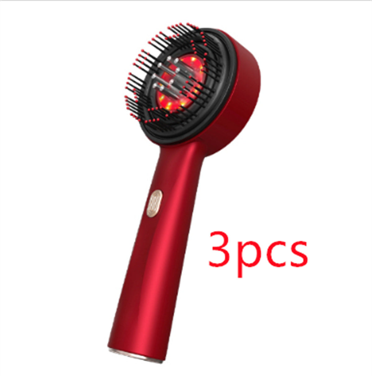 Peigne de massage électrique lumière rouge - Peigne de drainage du cuir chevelu à domicile