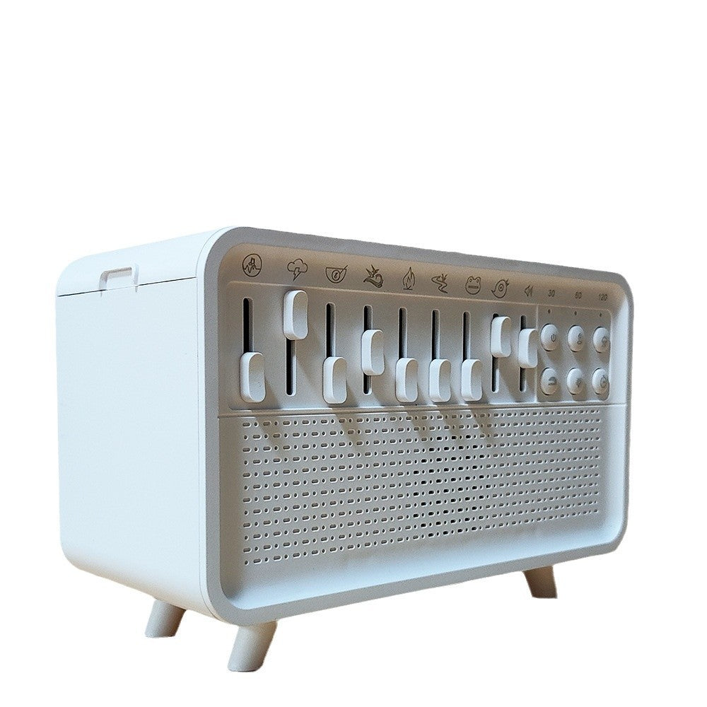 Enceinte Bluetooth 3 en 1 avec Bruit Blanc, Veilleuse et Lumière de Nuit