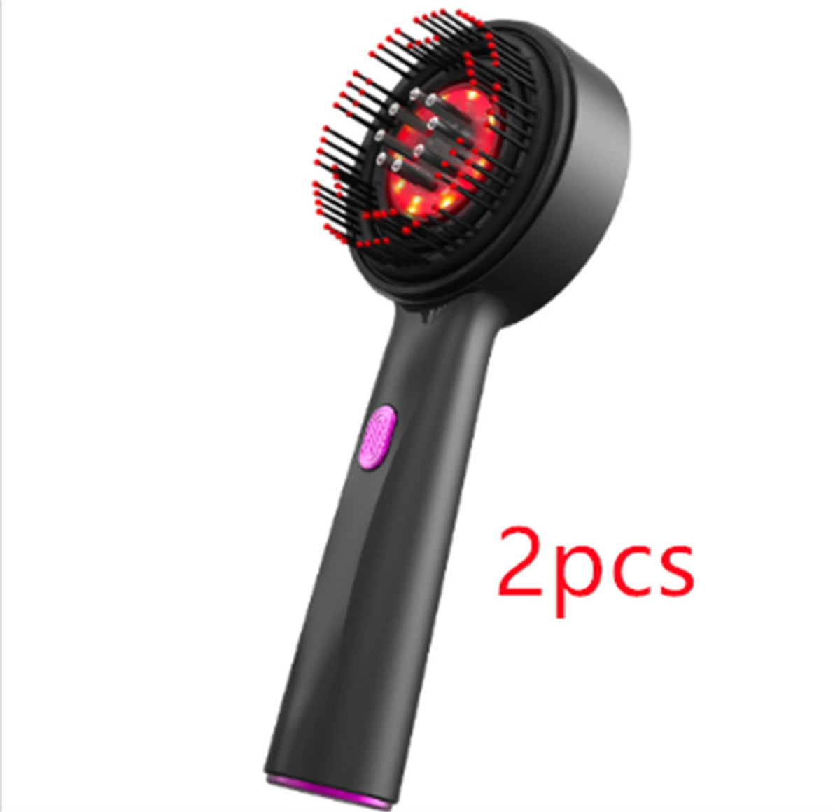 Peigne de massage électrique lumière rouge - Peigne de drainage du cuir chevelu à domicile