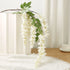 120cm Glycine artificielle décorative géante à longues branches pour mariage et décoration de salon