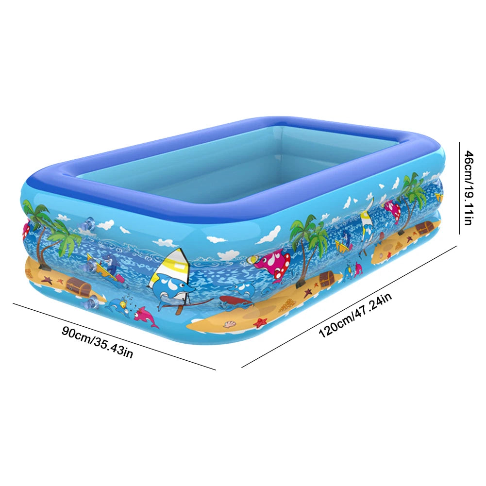 Piscine gonflable pour enfants et adultes, jouets de fête d'intérieur et d'extérieur, jardin, baignoire pour bébé, été - Reference expert
