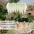 120cm Glycine artificielle décorative géante à longues branches pour mariage et décoration de salon
