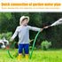 Connecteur rapide pour tuyau d'arrosage 3/4 ", coupleur de tuyau, arrêt de connecteur d'eau, Joint de réparation, raccord du système d'irrigation, Double Joint pour tuyau - Reference expert