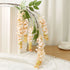 120cm Glycine artificielle décorative géante à longues branches pour mariage et décoration de salon