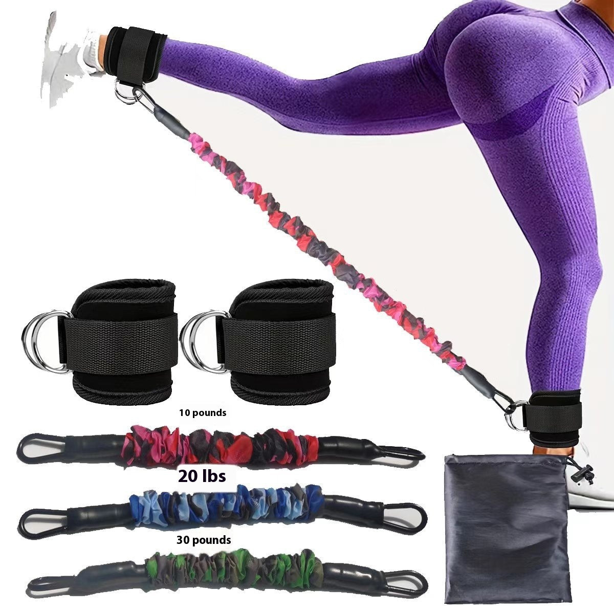 Ankle Strap Resistance Bands Hip Leg Strength Pull Rope