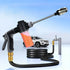 1pc High Pressure Car Washing Water Gun RV Cleaning Tool Plastic Gun Body Long Rod Nozzle Garden Hose Nozzle Garden Flower Shower Multi-Function Watering Tool Powerful Car Brush Artifact Cleaning Tool - Reference expert