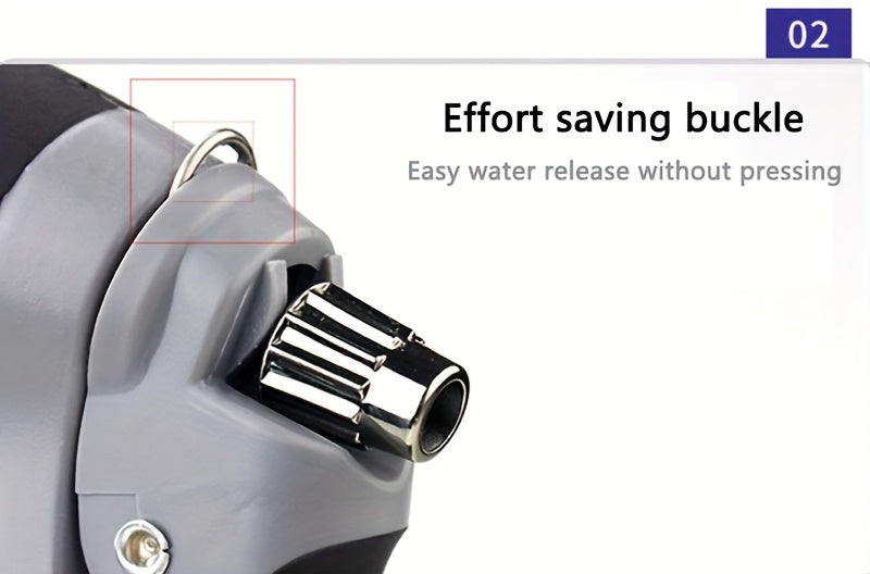 1pc High Pressure Car Washing Water Gun RV Cleaning Tool Plastic Gun Body Long Rod Nozzle Garden Hose Nozzle Garden Flower Shower Multi-Function Watering Tool Powerful Car Brush Artifact Cleaning Tool - Reference expert